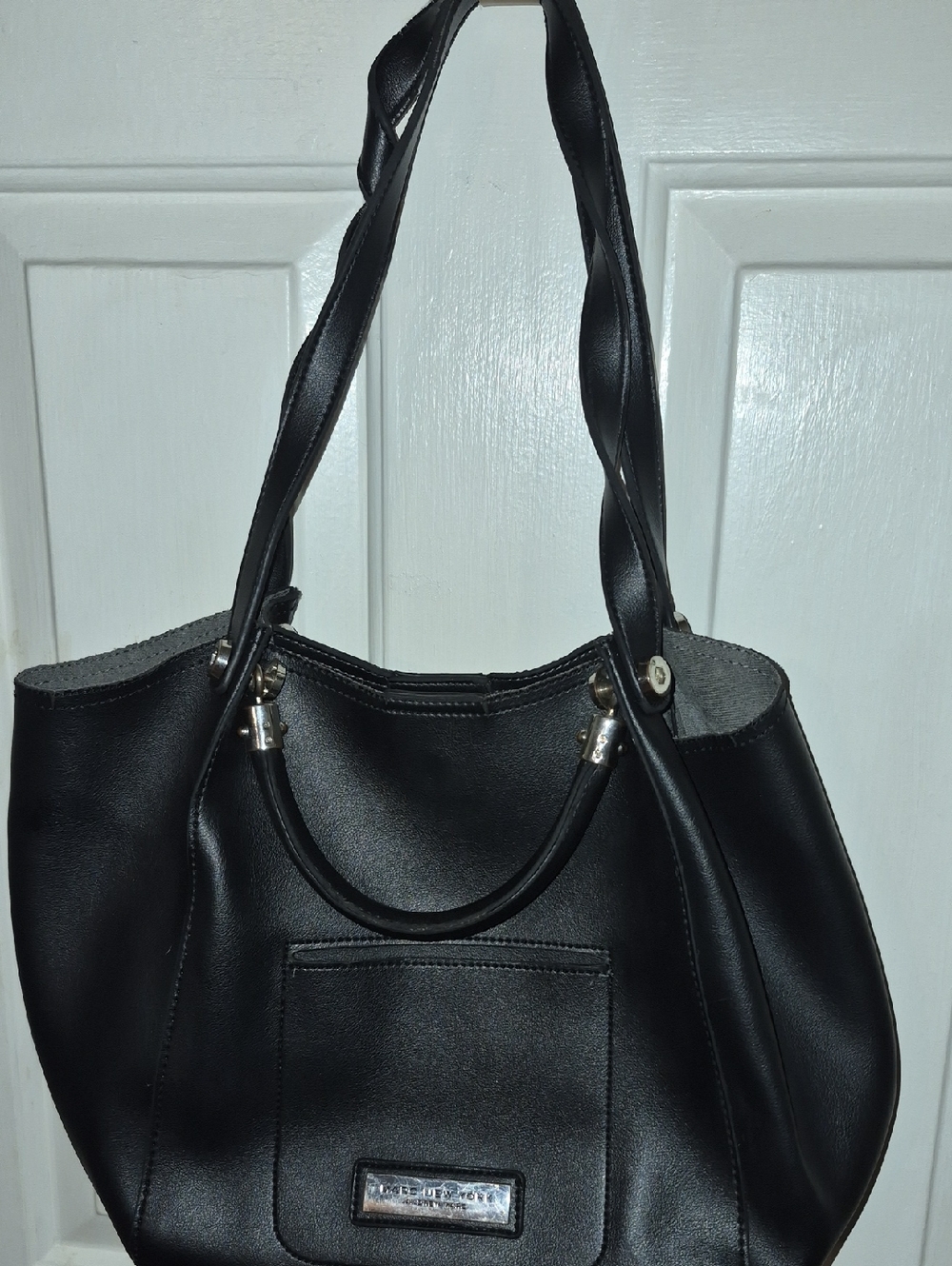 Marc New York Black  Shoulder Tote Bag - Classic Carryall